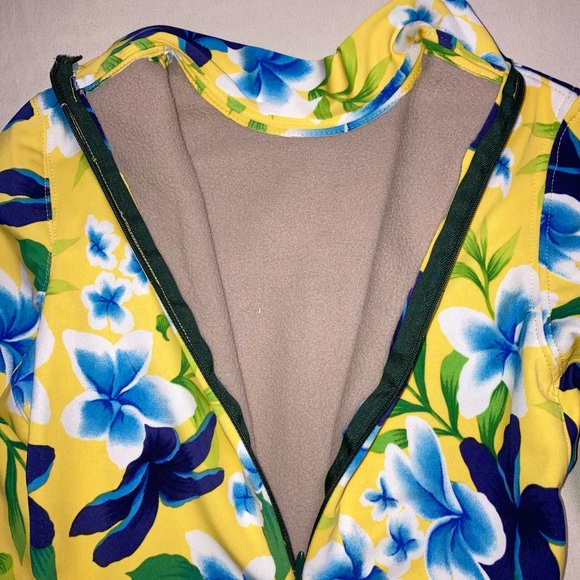 Figure Ice Skating Leotard Girl’s 6-10 Fleece Lined Warm Practice Warm Up Train - Picture 3 of 10